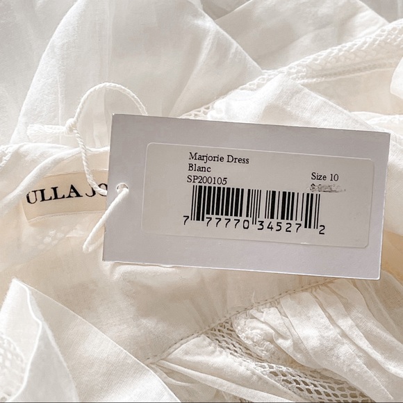 NWT Ulla Johnson Marjorie Dress in Blanc - Picture 15 of 16